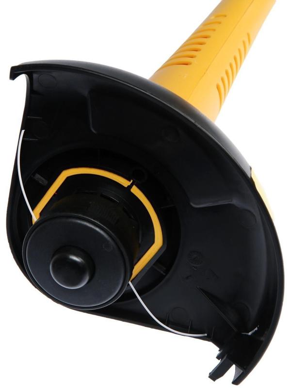 Электротриммер ТУНДРА, разборная штанга, катушка полуавтомат, скос 230 мм, 350 Вт