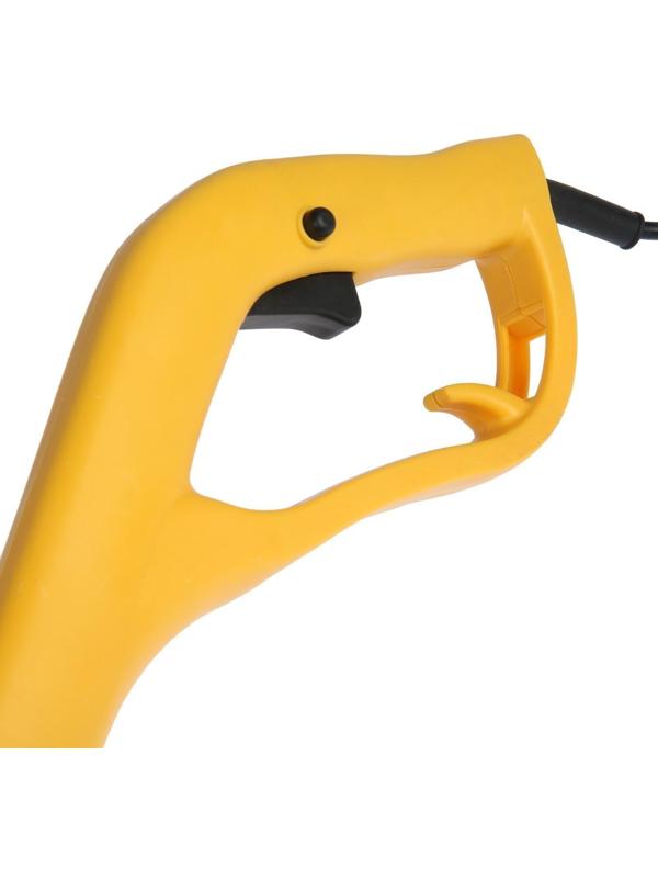 Электротриммер ТУНДРА, разборная штанга, катушка полуавтомат, скос 230 мм, 350 Вт