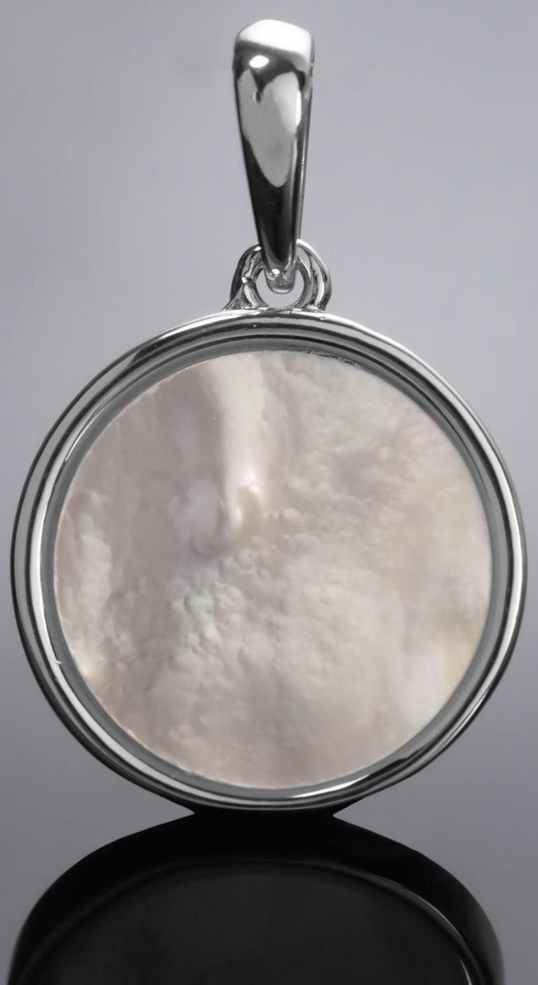 Подвеска родированная 