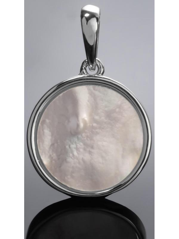 Подвеска родированная 