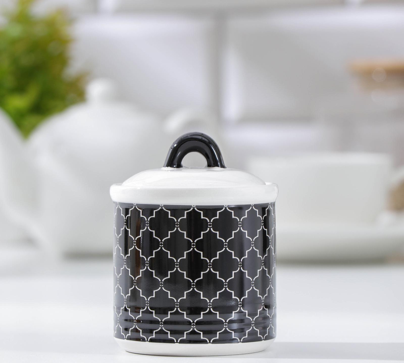 Сахарница Доляна «Марокко», 150 мл, цвет чёрный