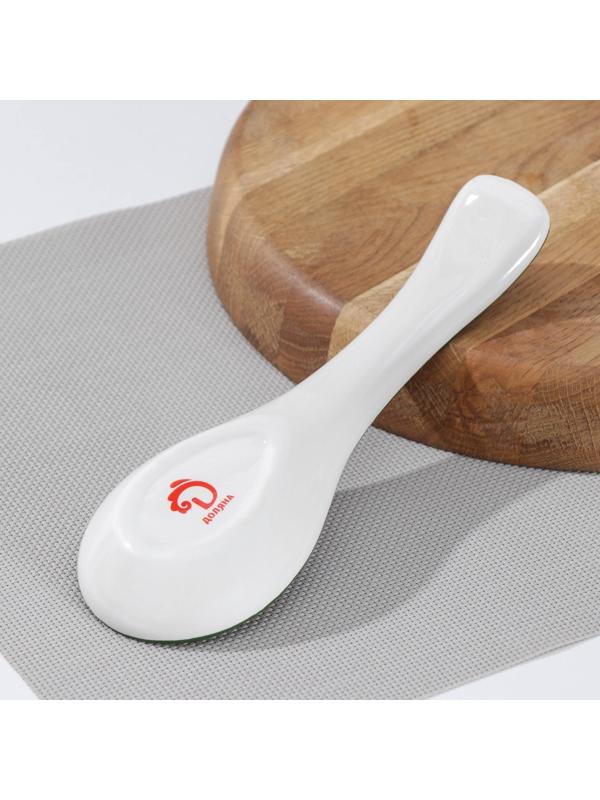 Подставка под ложку Доляна «Эвкалипт», 22,3×7,1×2,7 см