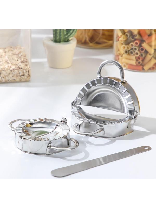 Набор для лепки пельменей «Сметаня», 6 предметов, нержавеющая сталь