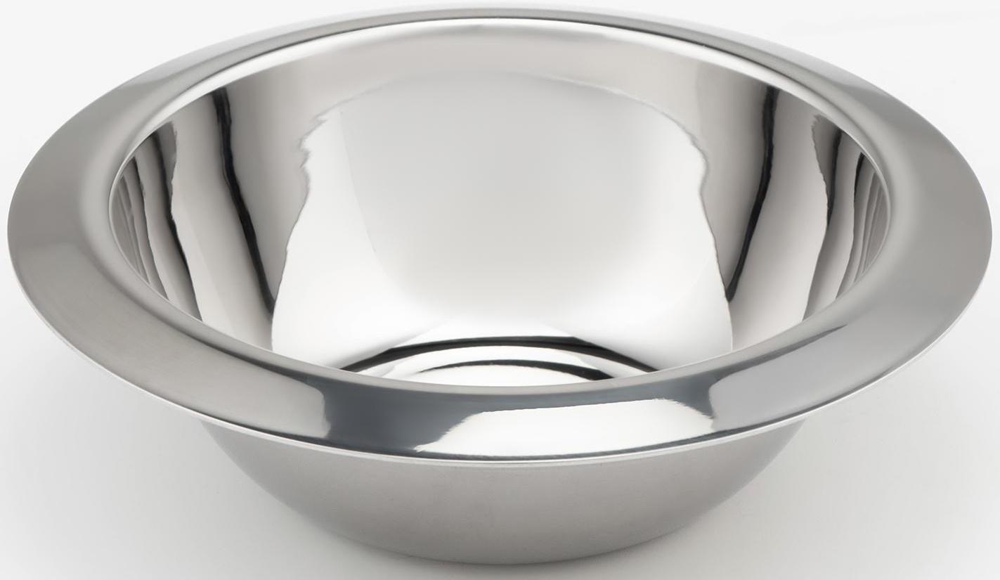 Мискa из нержавеющей стали, 600 мл, d=18 см, 201 мaркa стaли, толщинa 0,8 мм, внутренний диaметр 14 см