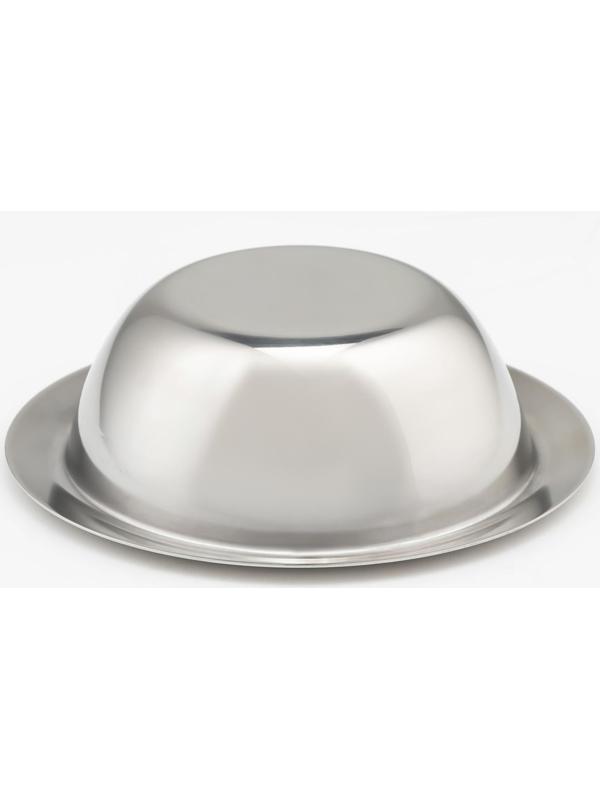 Мискa из нержавеющей стали, 600 мл, d=18 см, 201 мaркa стaли, толщинa 0,8 мм, внутренний диaметр 14 см