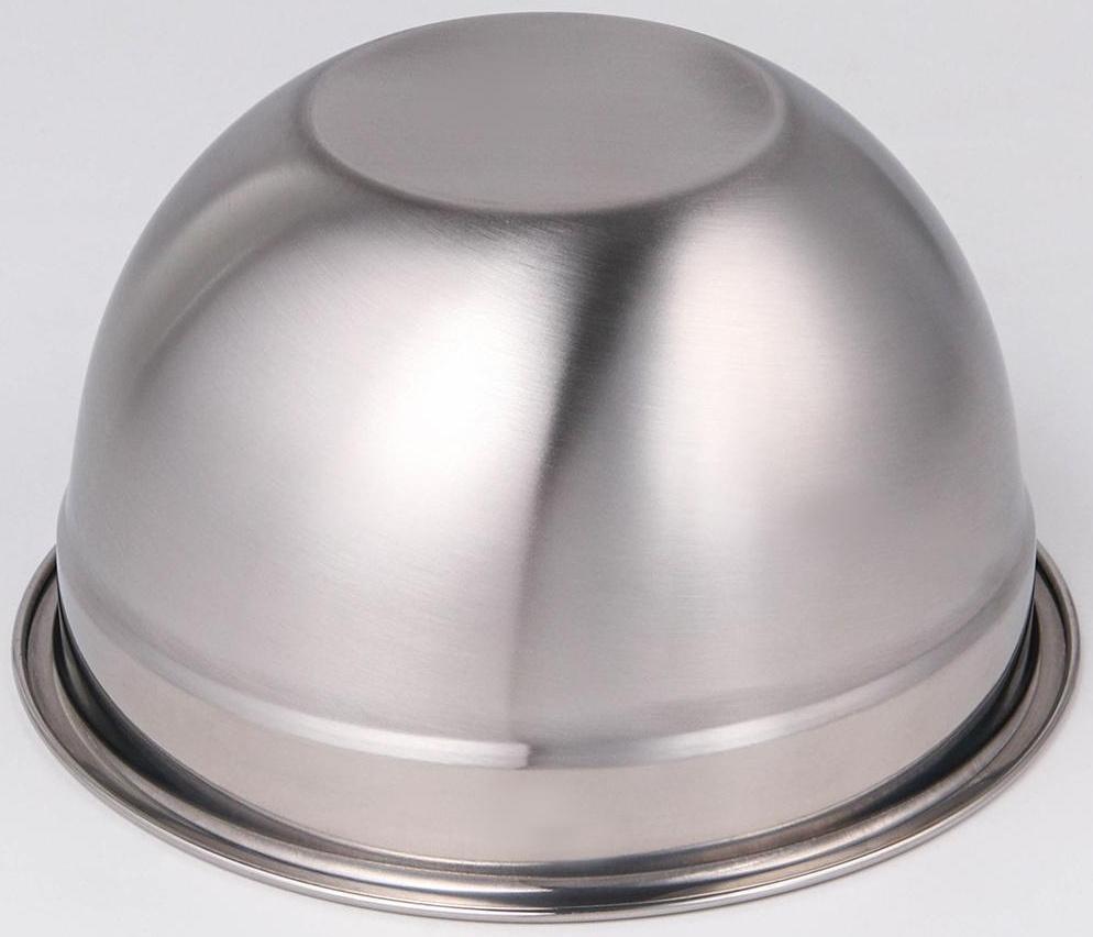 Набор мисок из нержавеющей стали с крышками, 8 шт: d=18 см, d=20 см, d=22 см, d=24 см, d=26 см, d=28 см, d=30 см, d=32 см