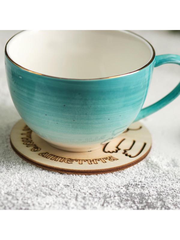 Подставка под горячее Доляна «Киса», 9×9 см