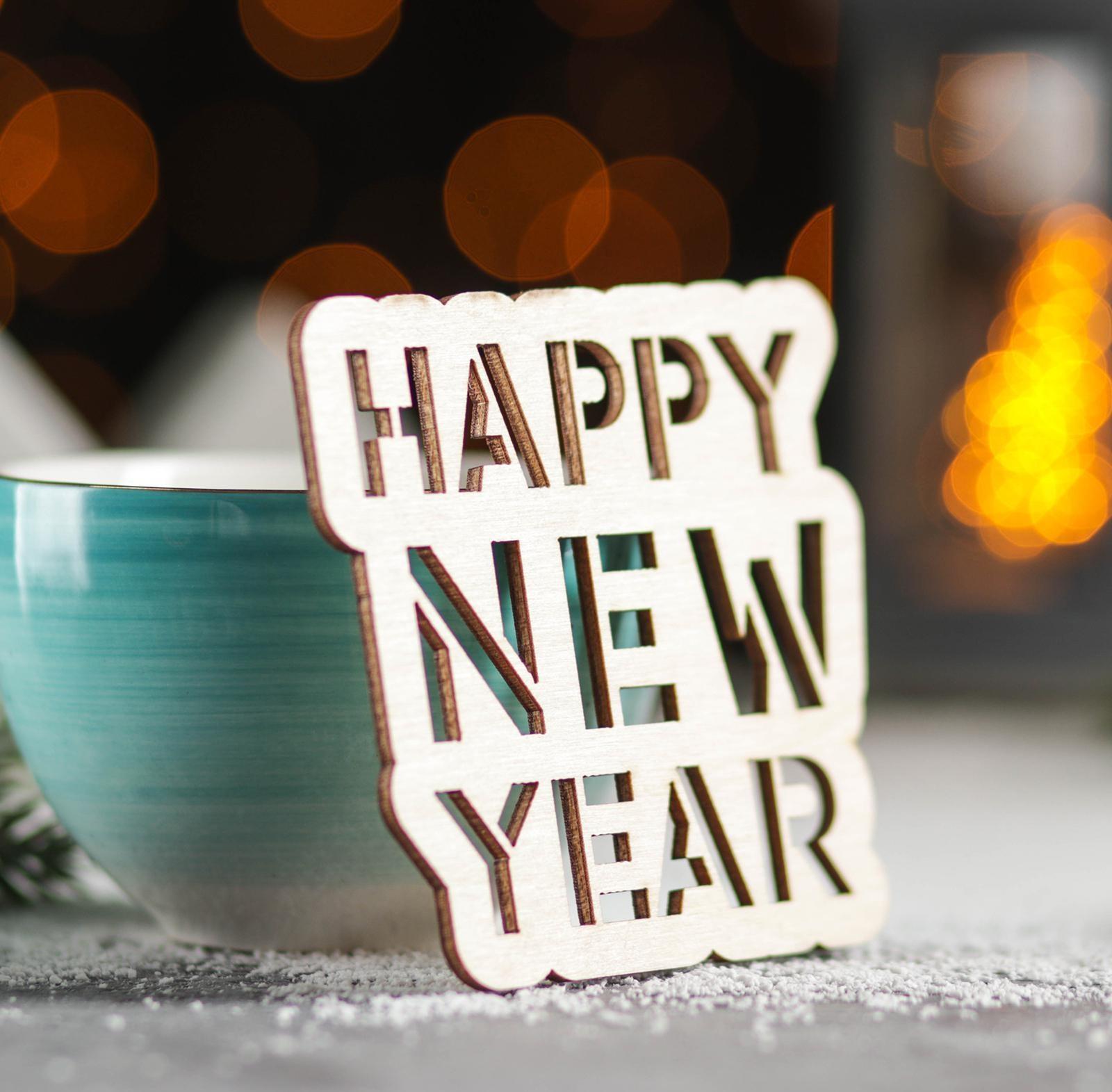 Подставка под горячее Доляна Happy New Year, 9×8,5 см