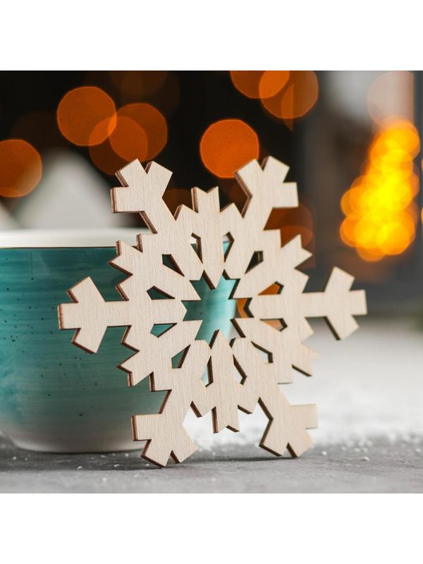 Подставка под горячее Доляна «Снежинка», 9×9 см