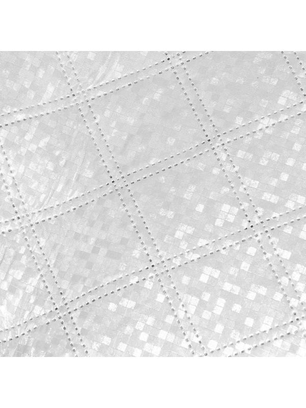 Защитный чехол-накидка на стекло автомобиля и зеркала 100х140 см, 2 слоя, светоотражающий