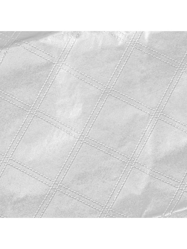 Защитный чехол-накидка на стекло автомобиля и зеркала 145х220 см, 2 слоя, светоотражающий