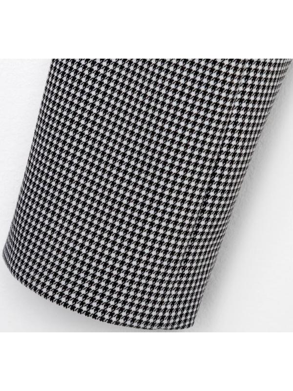 Пиджак женский укороченный MIST р. 48, чёрный/белый