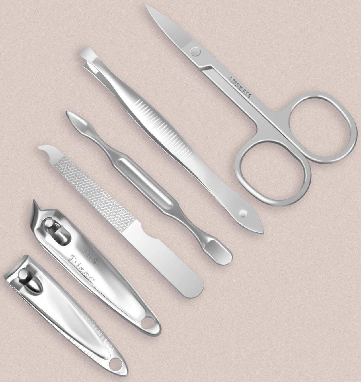 Набор маникюрный «Magic», 6 предметов, PVC-чехол