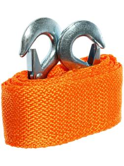 Трос-лента буксировочный TORSO, 10 т. 4 м, 2 крюка