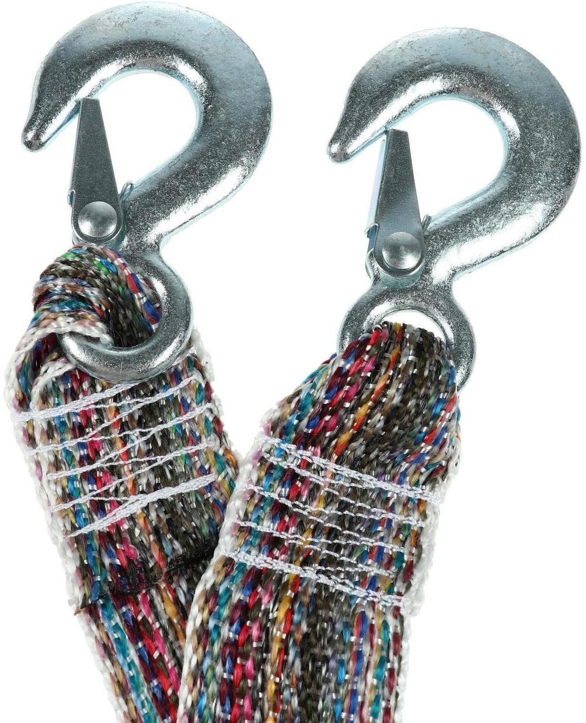 Трос-лента буксировочный TORSO, 5 т, 4 м, 2 крюка