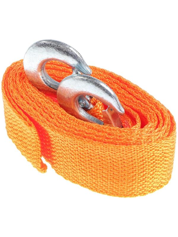 Трос-лента буксировочный TORSO, 5 т, 4 м, 2 крюка