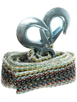 Трос-лента буксировочный TORSO, 3.5 т, 4 м, 2 крюка