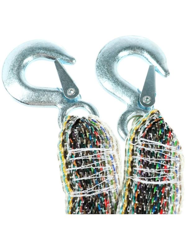 Трос-лента буксировочный TORSO, 3.5 т, 4 м, 2 крюка