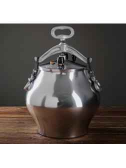 Афганский казан никелированный 20л