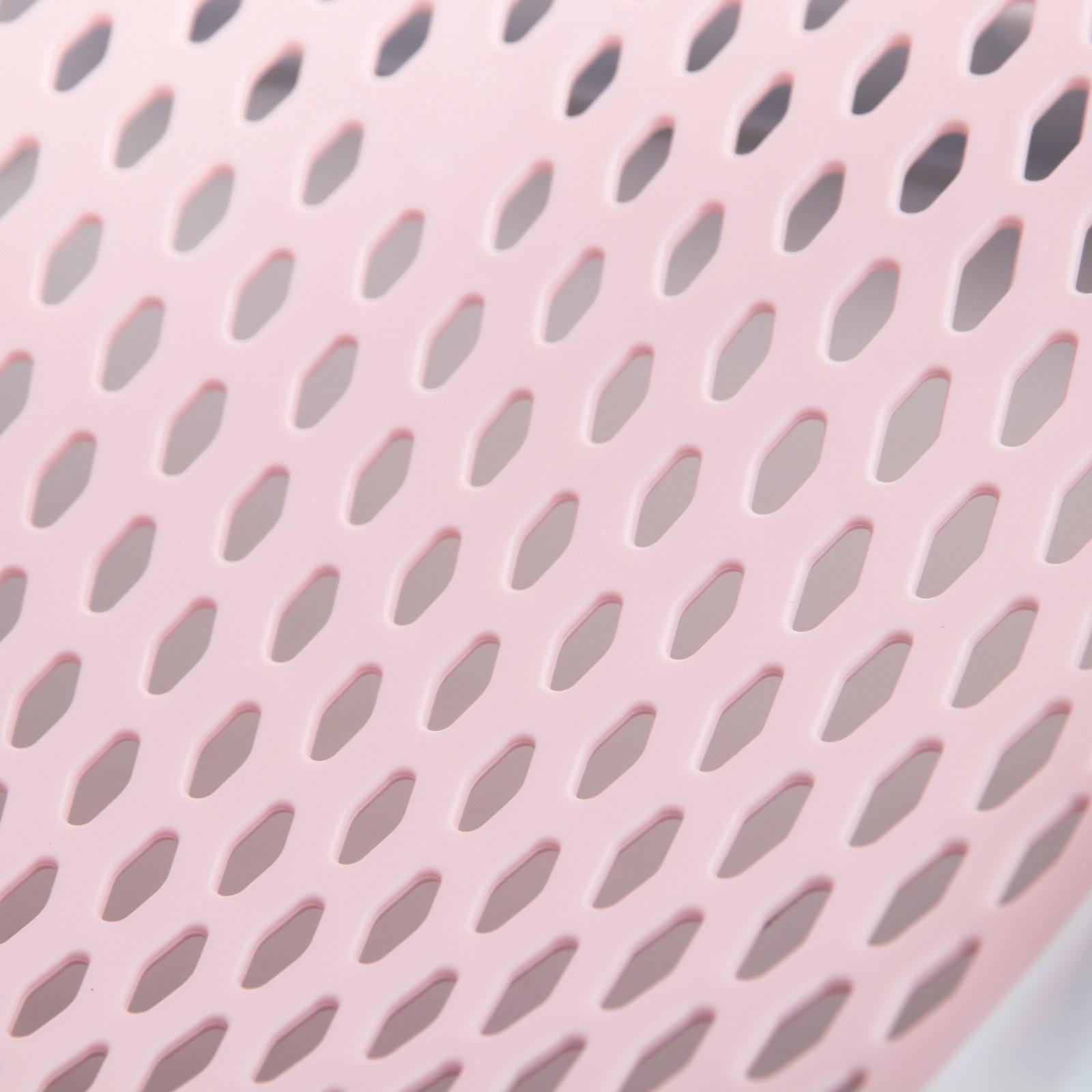 Горка для купания, цвет белый/розовый