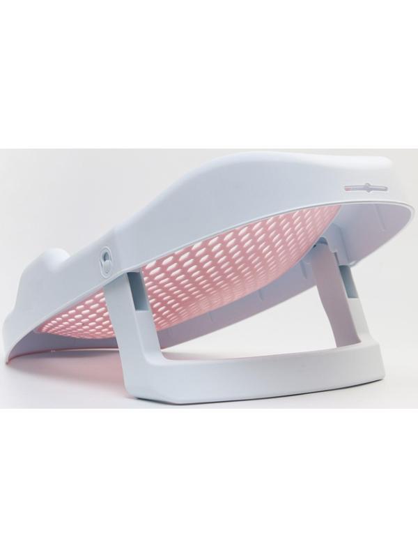 Горка для купания, цвет белый/розовый