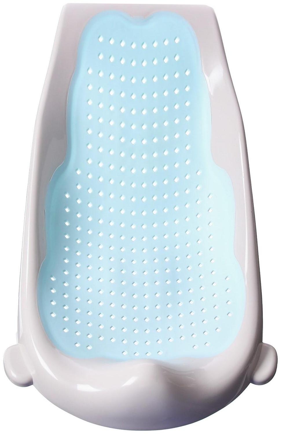 Горка для купания, цвет белый/голубой