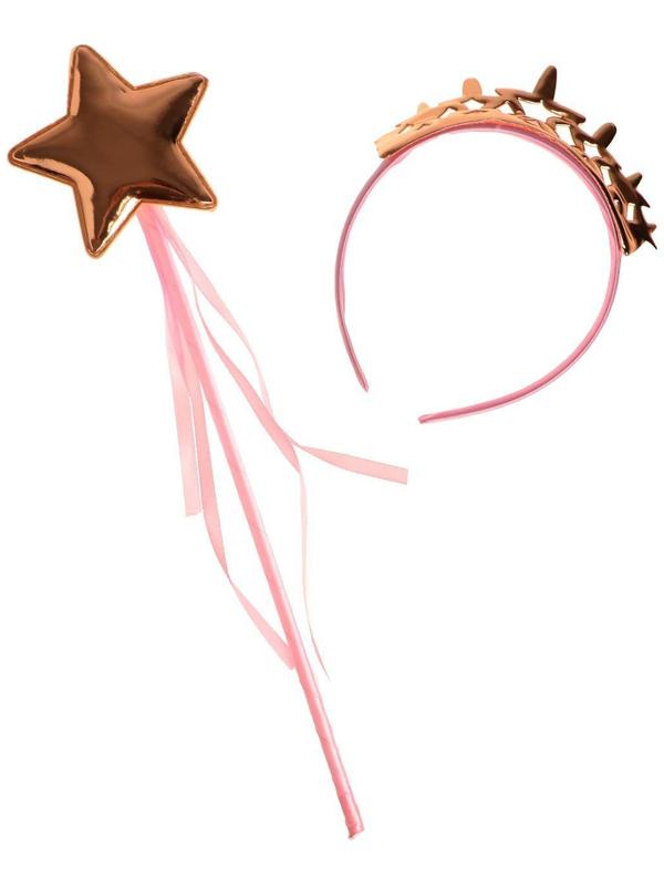 Карнавальный набор «Звезда», 2 предмета: ободок, жезл