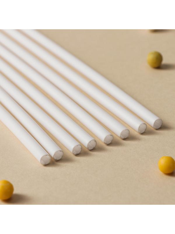 Набор палочек-дюбелей для кондитерских изделий Доляна, 8 шт, d=0.7 см, длина 30 см