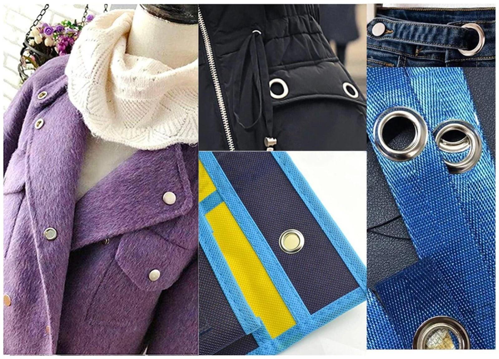 Люверс, d = 5 мм, 50 ± 5 шт, цвет никель