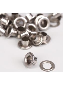 Люверс, d = 5 мм, 50 ± 5 шт, цвет никель