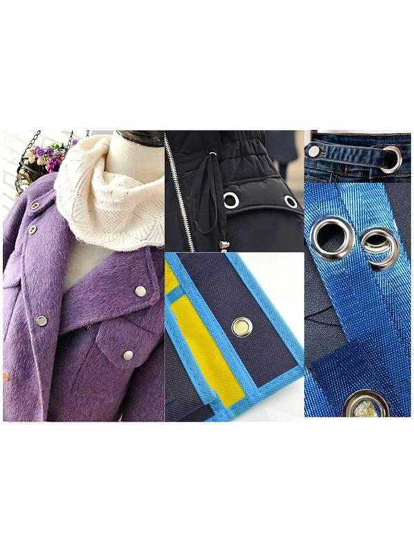 Люверс, d = 5 мм, 50 ± 5 шт, цвет никель