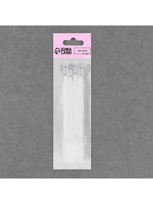 Набор стержней, термоисчезающие, 4 шт, цвет белый