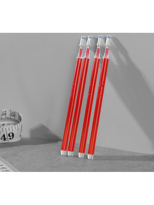 Набор стержней, термоисчезающие, 4 шт, цвет красный