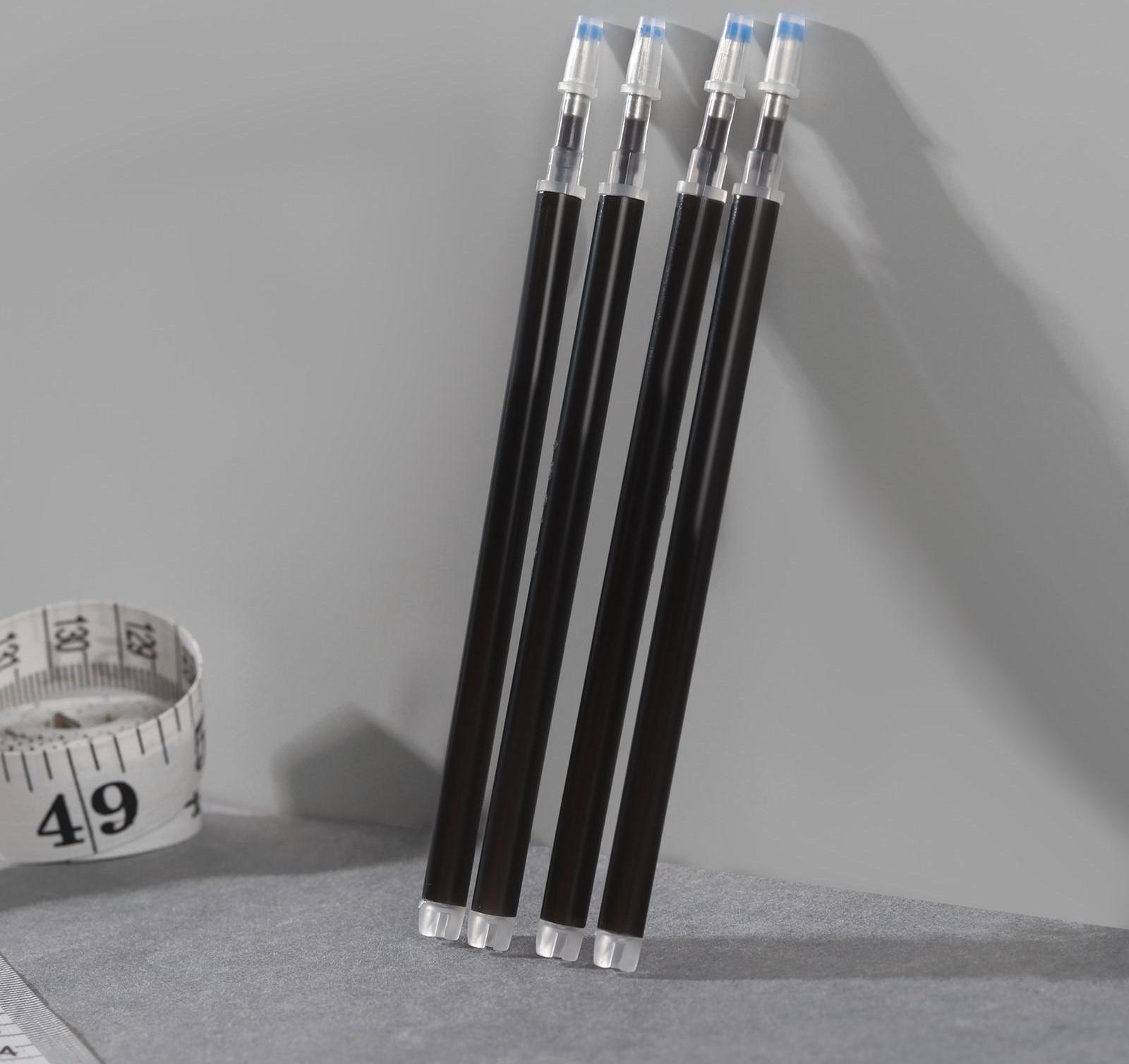 Набор стержней, термоисчезающие, 4 шт, цвет чёрный