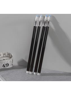 Набор стержней, термоисчезающие, 4 шт, цвет чёрный