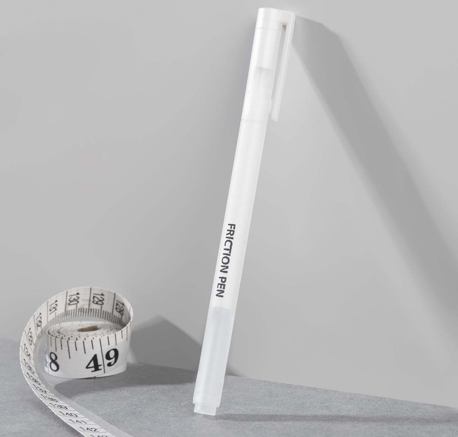 Ручка для ткани термоисчезающая, цвет белый