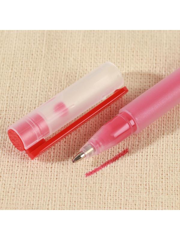 Ручка для ткани термоисчезающая, цвет красный