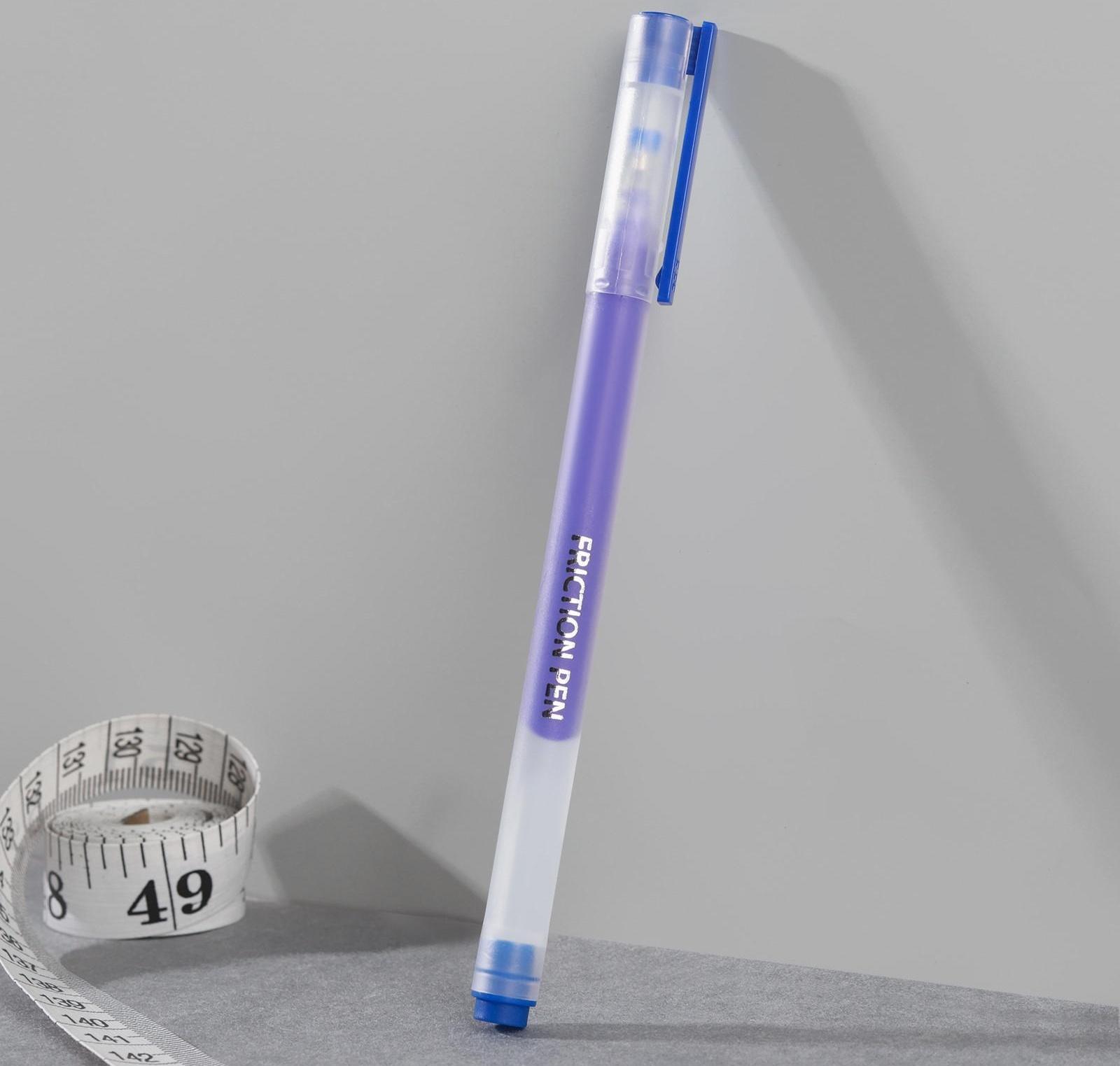 Ручка для ткани термоисчезающая, цвет синий