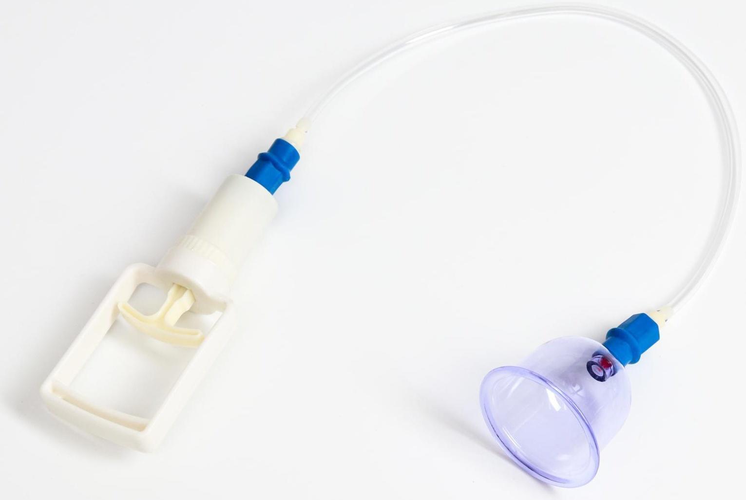 Банки акупункционного действия для вакуумного массажа, набор 12 шт.