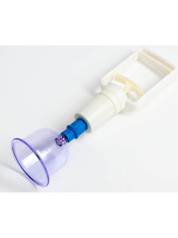 Банки акупункционного действия для вакуумного массажа, набор 12 шт.