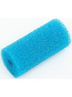 Губка круглая № 1, крупнопористая, 5 х 5 х 10 см, синяя