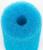 Губка круглая № 1, крупнопористая, 5 х 5 х 10 см, синяя