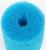 Губка круглая № 2, крупнопористая, 6 х 6 х 12 см, синяя