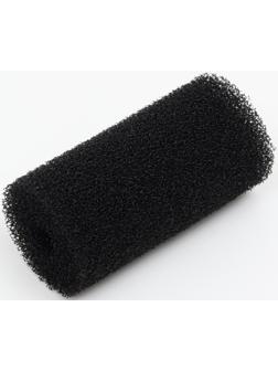 Губка круглая № 1, среднепористая 30 PPI, 5 х 5 х 10 см, черная