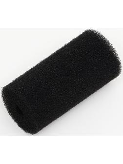 Губка круглая № 2, среднепористая 30 PPI, 6 х 6 х 12 см, черная