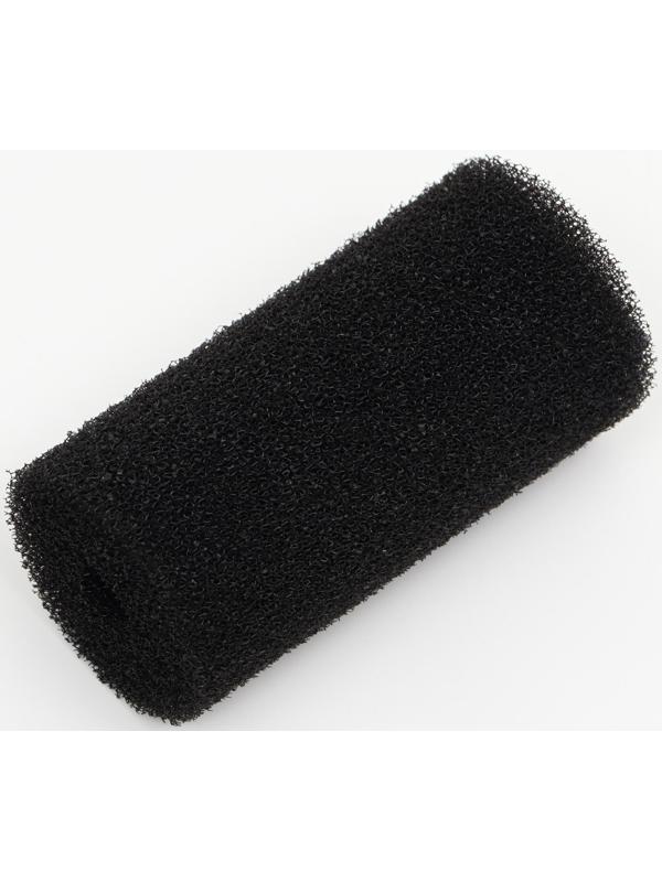 Губка круглая № 2, среднепористая 30 PPI, 6 х 6 х 12 см, черная