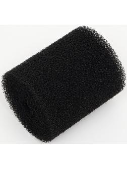 Губка круглая № 3, среднепористая 30 PPI, 8 х 8 х 10 см, черная