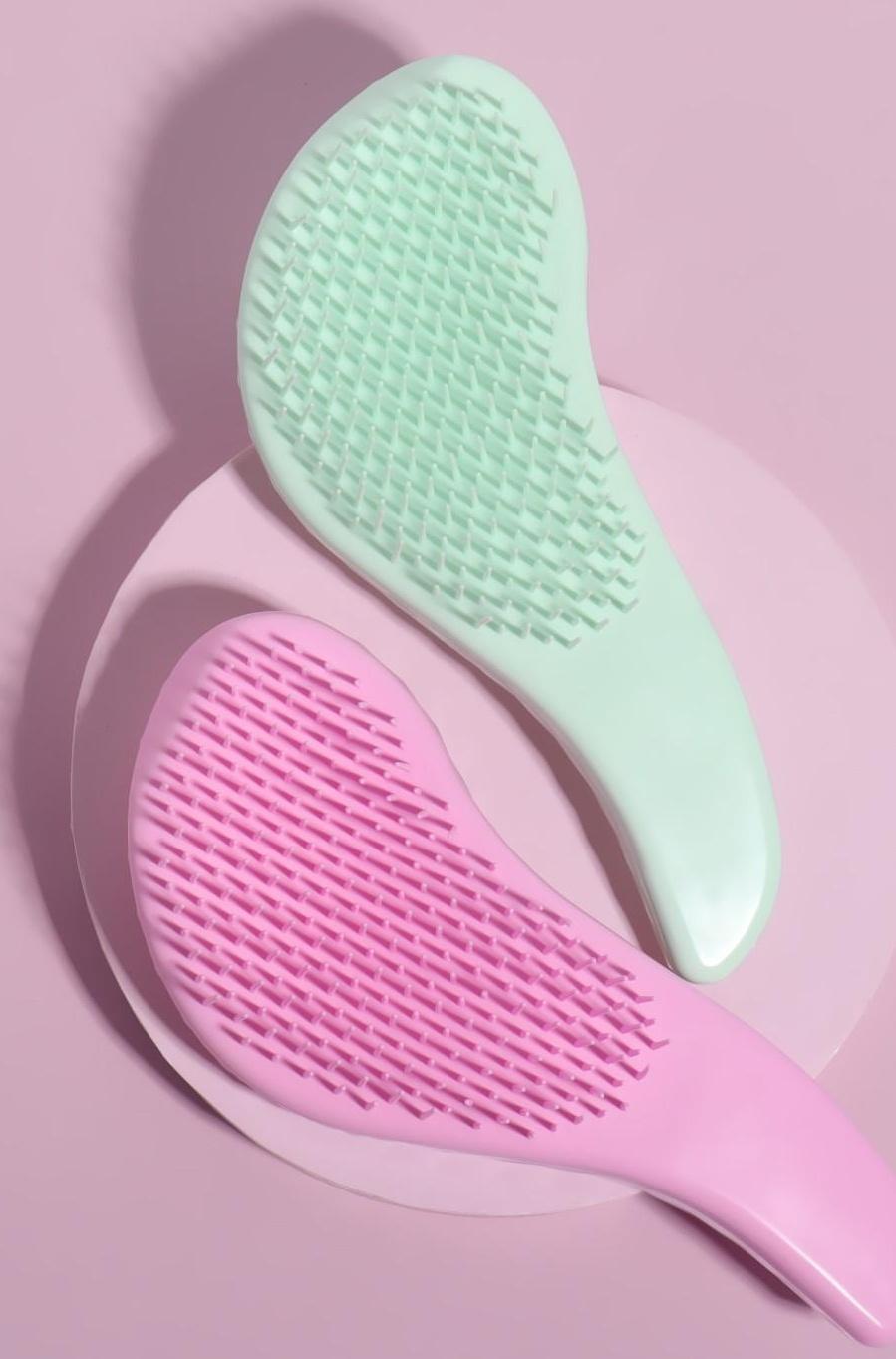 Расчёска массажная, 7,5 × 18,5 см, цвет МИКС