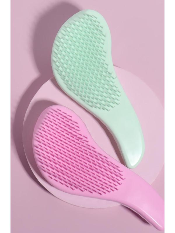 Расчёска массажная, 7,5 × 18,5 см, цвет МИКС