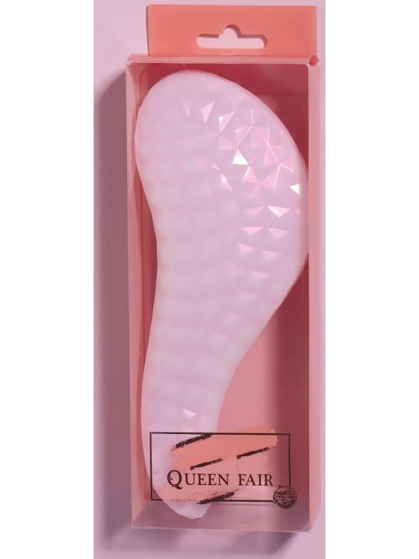 Расчёска массажная, 7,5 × 18,5 см, цвет МИКС